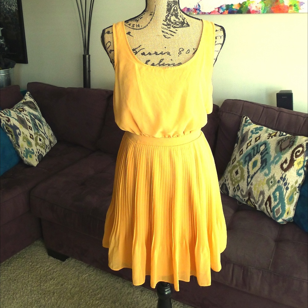 Flirty Yellow Dress